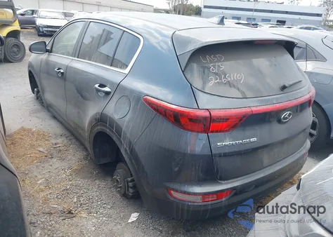 2019 Kia Sportage Lx z USA, uszkodzony, nr VIN KNDPM3AC6K7597419